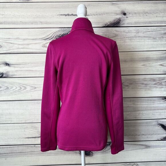 Spyder Core Magenta Full Zip Mid Weight Sweater Jacket - Picture 6 of 10